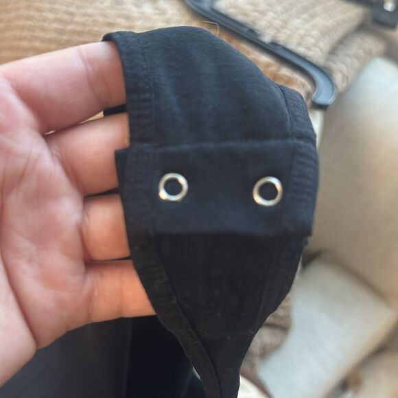 Free People Tati Black Seamless Tube Strapless Bodysuit M/L - Picture 5 of 13